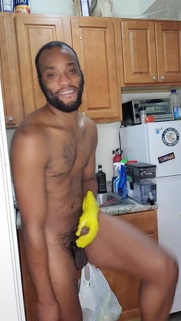 Kennie Jai: Kennie Jai Cleans the House Nude Part One