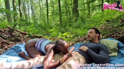 Erotik Von Nebenan: African beauty Queen with a nice ass during interracial sex...
