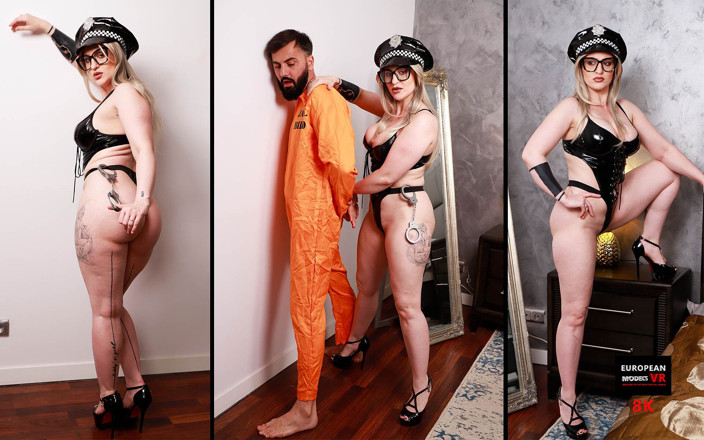 European Models Vr: Вы под арестом Coco White