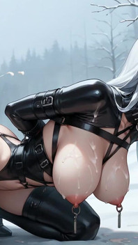 Bondage nudo della troia bagnata di winter: xxx fantastico e caldo, insaziabile porno!