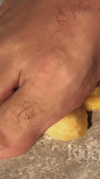 Pies peludos y banana smash