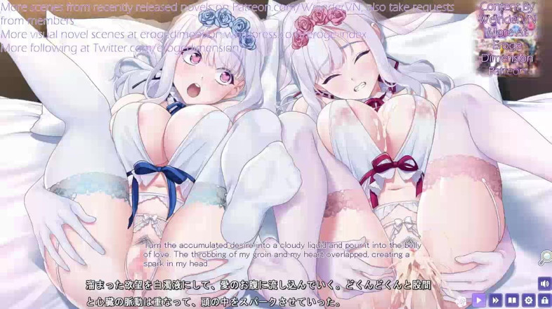 Eroge Dimension: Я не бачу через сцену кохання близнюків 5-8