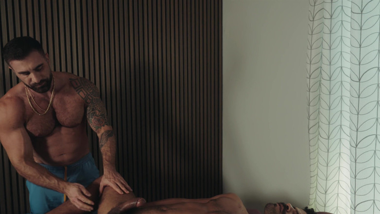 Fitcamgay: Erotic Massage Conversation and Happy End
