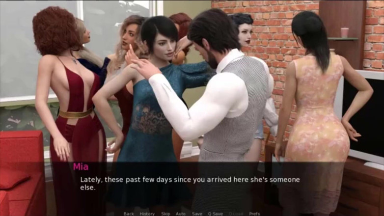 Visual Novels: Pine falls part 24