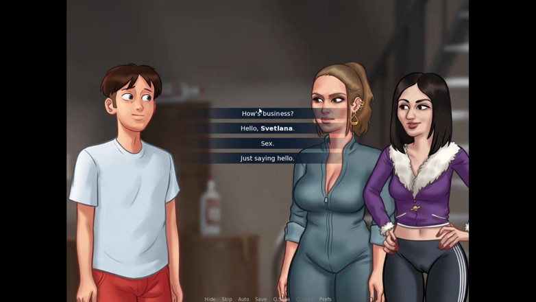 LewdArcade: SummerTime Saga секс-игра [часть 05] обнаженная игра [18+] игра для взрослых