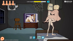 Dirty GamesXxX: Fuckerman：做爱和大量射精，第2集
