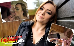 Alman izci - uzun dudaklı Alman kız maja saunada oyuncu seçmelerinde sikişiyor