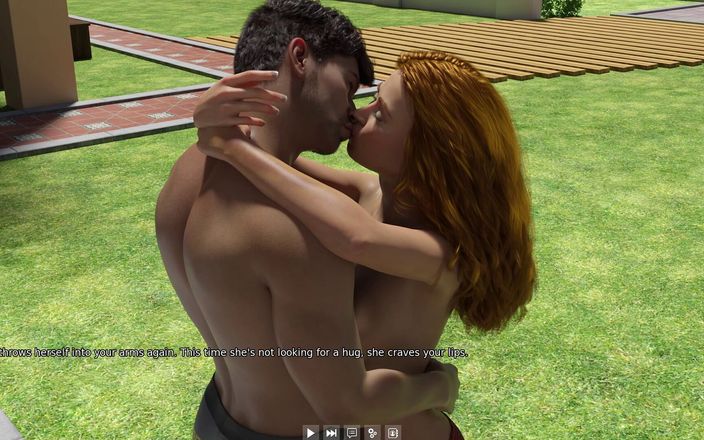 3D cartoon porn: 내 기숙사 145 - 토플리스 풀의 끝 (생일) 파티