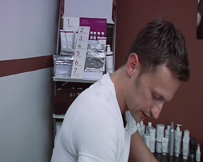 Monde Francais: Incredibile bionda francese dopo il massaggio