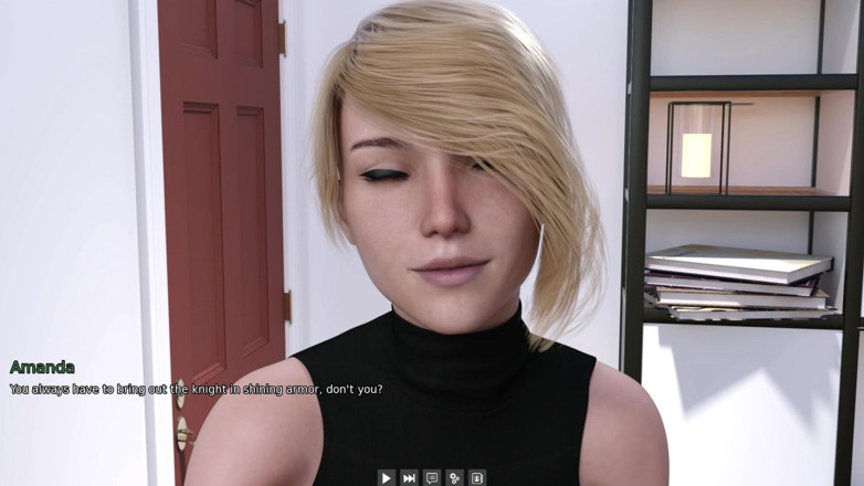3D Cartoon Porn: My Dorm 202 - Cozy Family Hug Time in Mark’s Bed Turns...