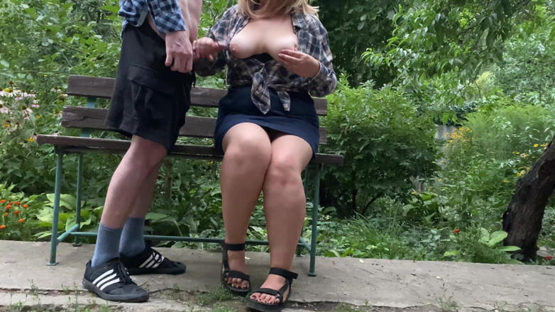 OurFetishLife: Stepmom MILF lets me cum on her tits