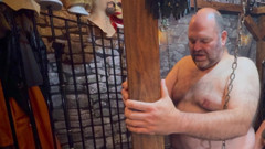Part 2:- Punishment Session for Stephanie for Not Sucking Enough Cock with Domina Satana and Lanista Bear. thumbnail