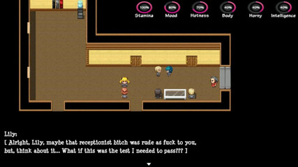 Dirty GamesXxX: Lily of the valley: housewife on her first job interview