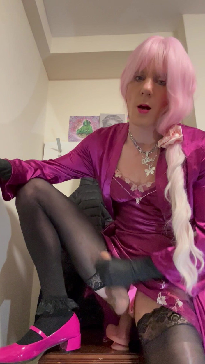 Jessica silk: Jess Silk monta consolador