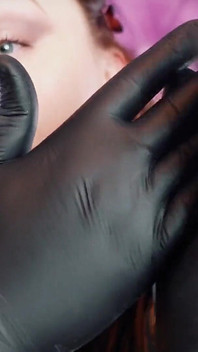 Asmr: Black Nitrile Gloves Hot Soundings oleh Arya Grander - Video Sfw