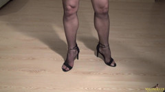 My Sexy Fishnet Stocking,heels and Feet