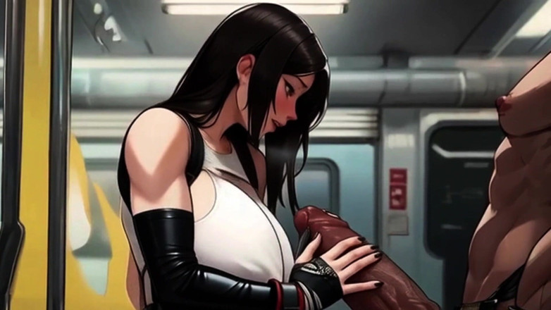 Spicy Toons: Tifa ama prendere il treno midgar