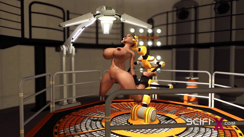 SciFi-X: Neuk me hard. Seks met een sci-fi android in het...