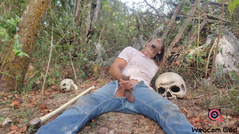 Arthur Eden aka Webcam God: Kontol zombie (4k)