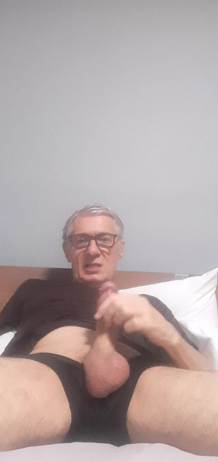 Big uncut hard cock: Sega Jerking Masturbation
