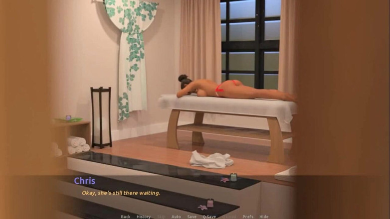 Dirty GamesXxX: LA VISITA: massaggio in topless per una sexy MILF con...
