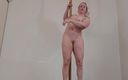 Michellexm: Baile de pole desnudo 6.40 minutos mostrando mi fuerza y practicando...