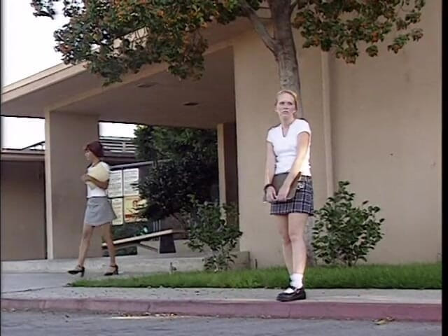 Girls of Desire: Redhaired beuaty seduces her classmate for nasty Sapphic games