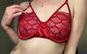 Nadia Foxx: Shein Lingerie Try-on with Closeups &amp;amp; Crotchless Panty Teasing!