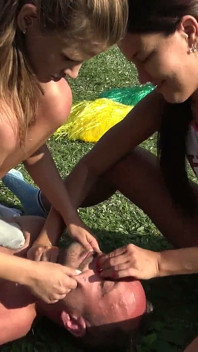 Cheerleader Sock Sniffing Tyranny!