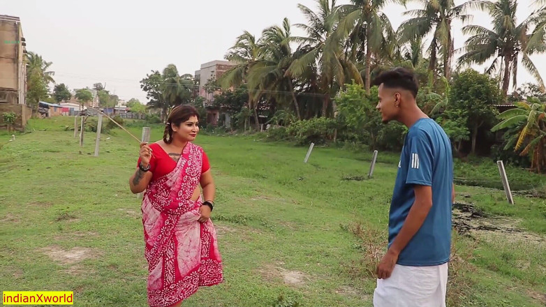 IndianXworld Premium: Desi Village dziewczyna romantyczny seks z kolażem! Seks wiejski
