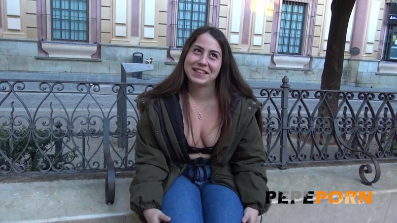 PepePorn: Анальный кастинг! Сладкая Anabel Luna пробует чудеса отличного траха в задницу