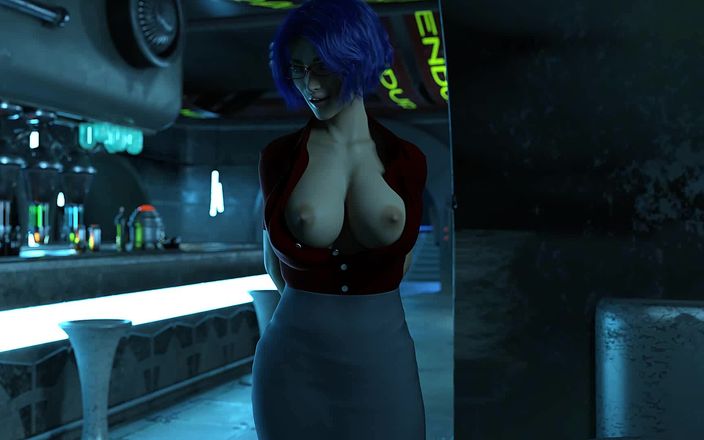 Dirty GamesXxX: अंतरिक्ष में फंसे: स्तन चमकती । Ep.15,16