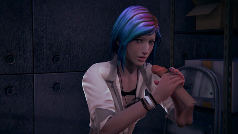 Waifu club 3D: Chloe branle ta bite après l'entraînement