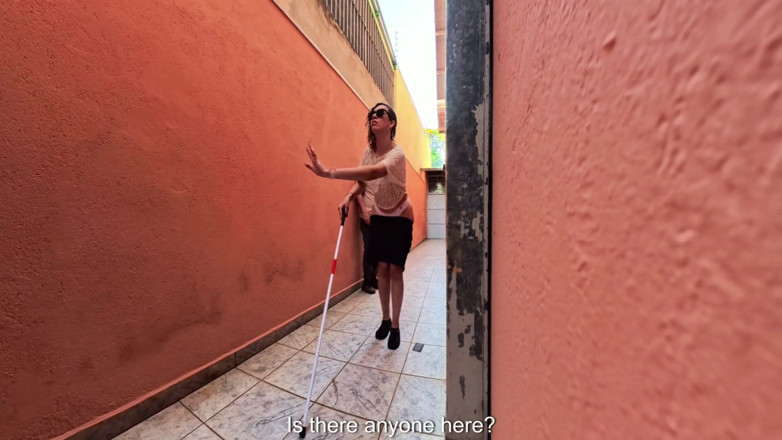 Gabi SweetCouplesStories: Freeze Time magický plácání se slepou dívkou v uličce