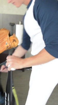Baseboll jock Cody Frost Solo Sperma funktion