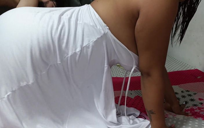 Keilimar: Ngentot pacarku dengan gaun putih
