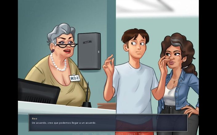HotSummer117: Summertime Saga Cap 79 - the Hospital Receptionist Gives Me a Blowjob