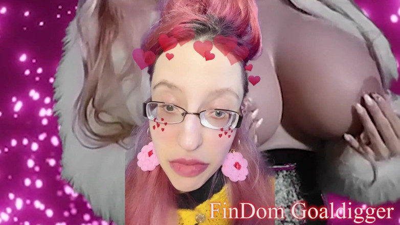 FinDom Goaldigger: Transformasi gadis pelacur imut