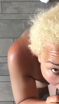 Horny Plump Chick Takes a Huge Facial From Rome Major's BBC