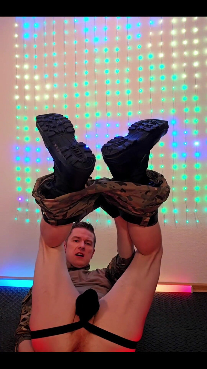 Roman Heart: Soldier Reports for Duty. Today's Task: Ass Training for His...