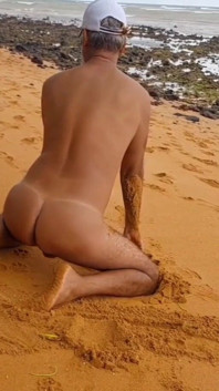 Ladysilva My Hot Ass on Beach