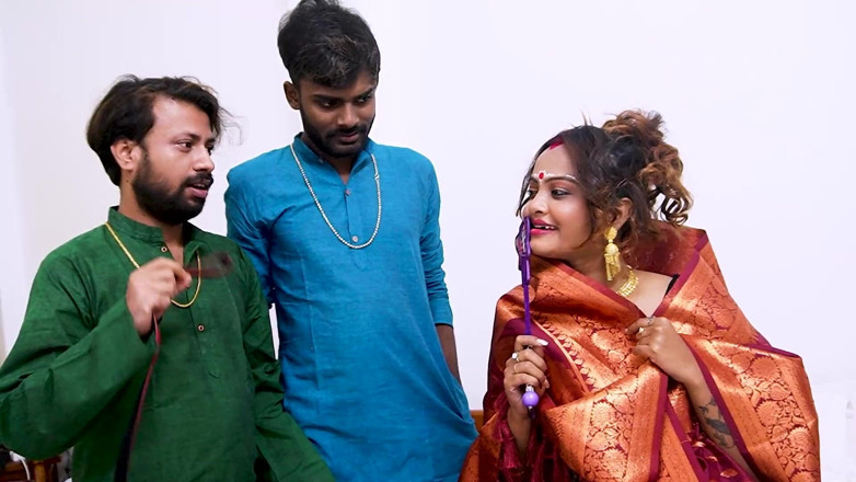 Xtramood: navvivaahit patni deborji ke sath ki jordaar chudaee, seksi raani...