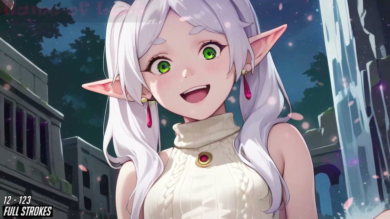 Game of Lust 3D: Gol Elvan Sorcerer Frieren traint je pik
