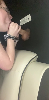 Sluttybritt Handling Stepdaddy's Big Black Dick