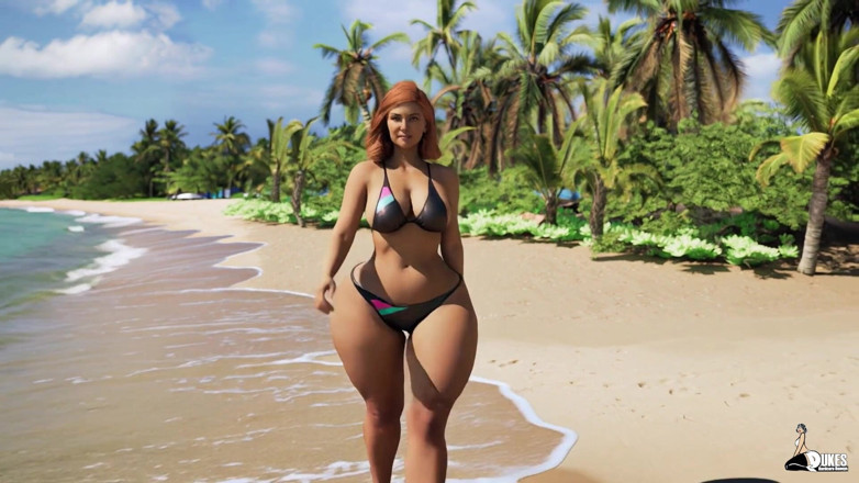 Dukes Hardcore Honeys: Big Booty PAWG Mrs. Keagan Beach Tease