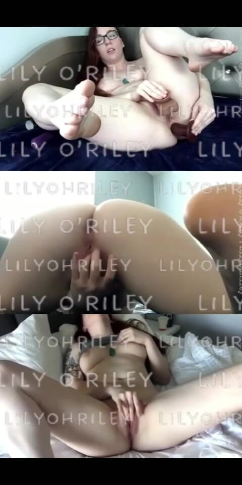 Lily O'Riley: Жесткие оргазмы с Hitachi - подготовка к продаже трусиков