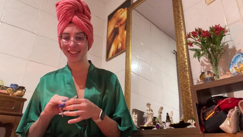 Paloma Veiga: Eu saio do chuveiro quente com muito tesão e com...