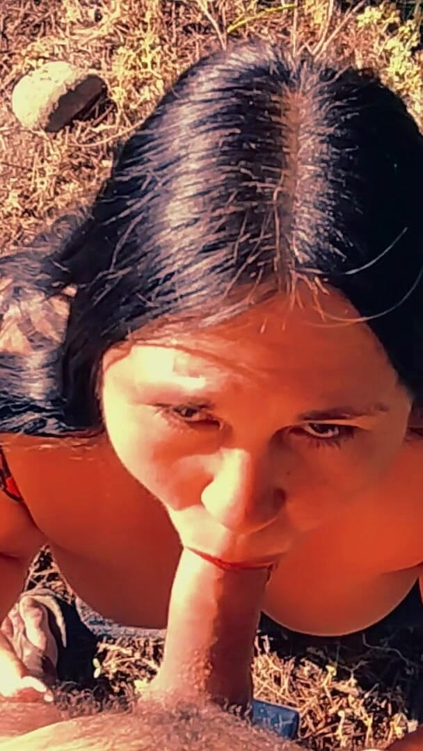 Stepmom Fucks Outdoors, Solo Fans Slow Motion, POV Blowjob (Mommy's fantasies)