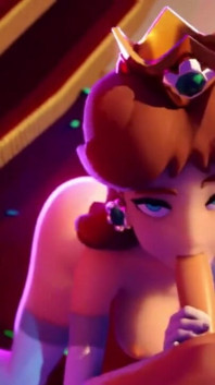 Princess Daisy Sucks Your Dick - POV