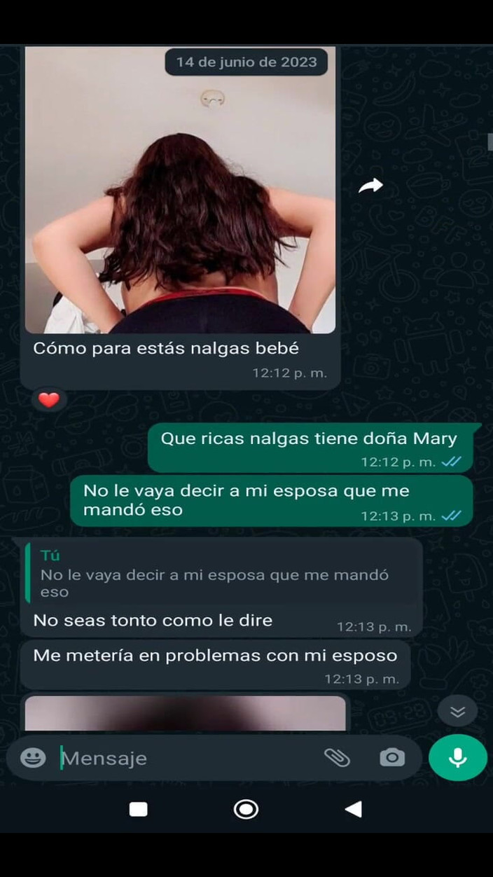 Mexicasero: Chat whatsapp avec ma voisine infidèle vendue pour des vêtements